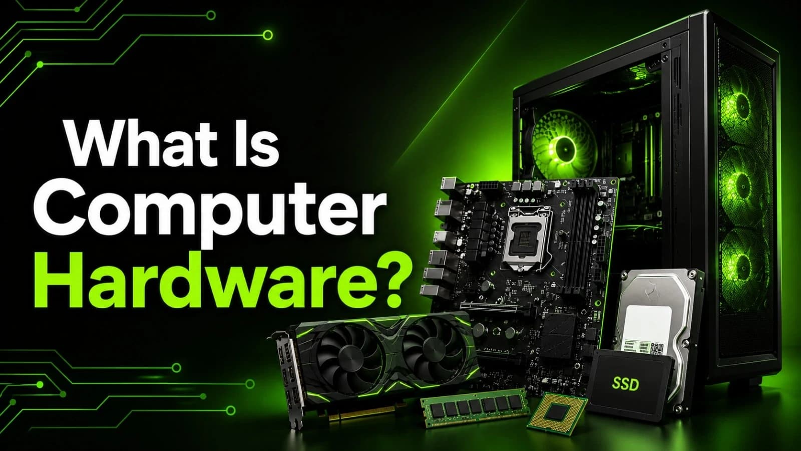 What Is Computer Hardware? Complete Beginner Guide (12 Components Explained)